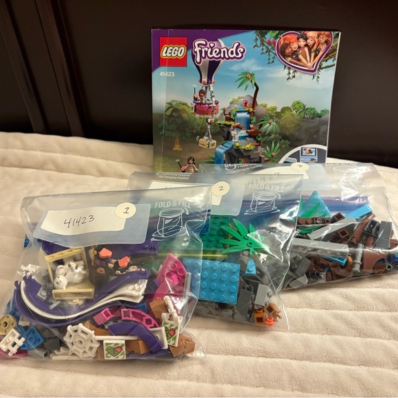 LEGO Friends Tiger Hit Air Balloon Jungle Rescue - set 41423 - Picture 3 of 3